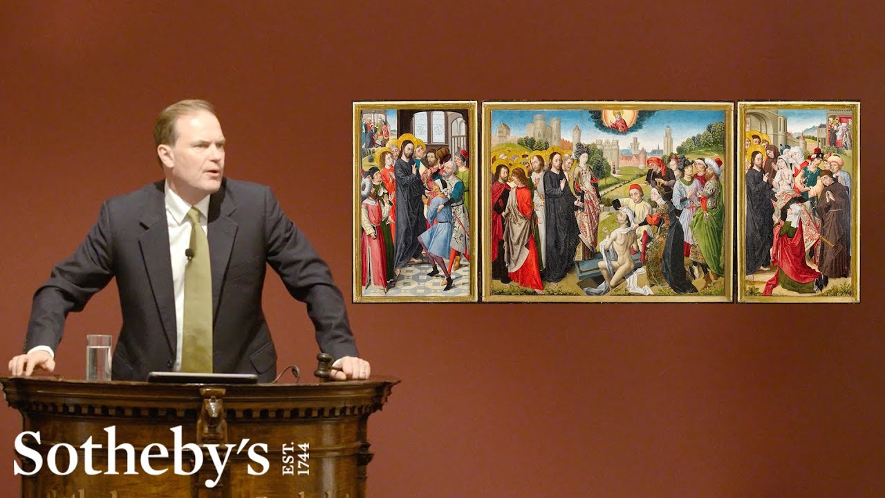 15th Century Triptych Soars to £5.7 Million in Bidding Battle | Sotheby's