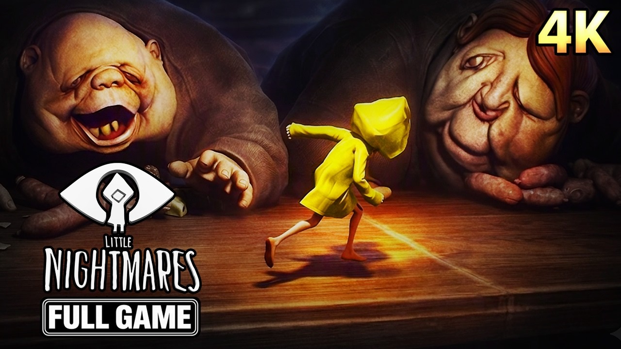 LITTLE NIGHTMARES | Gameplay Walkthrough FULL GAME 【4K】 No Commentary
