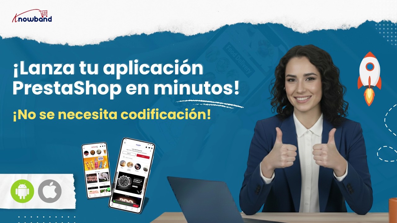 PrestaShop Mobile App Builder de Knowband - Tutorial Completo 2026 | Versión Española