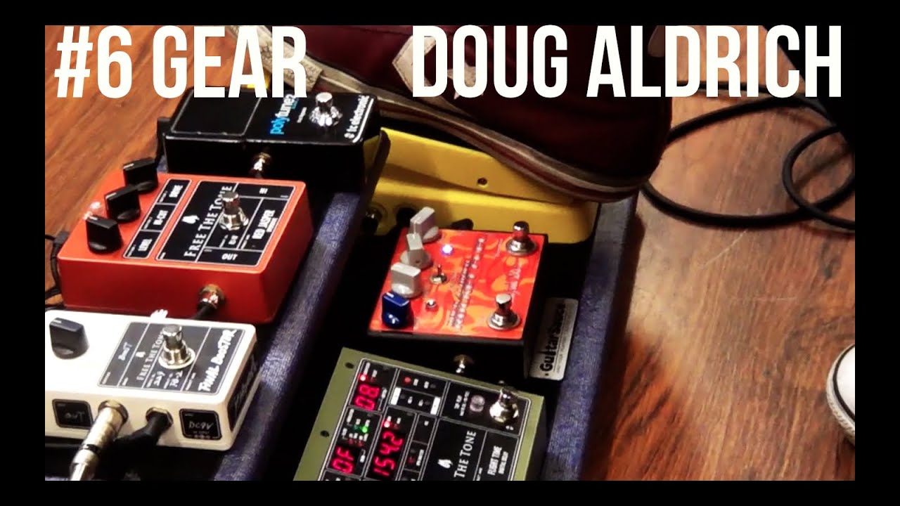 Doug Aldrich Guitar Lesson - #6 Gear - Guitar Tutorials