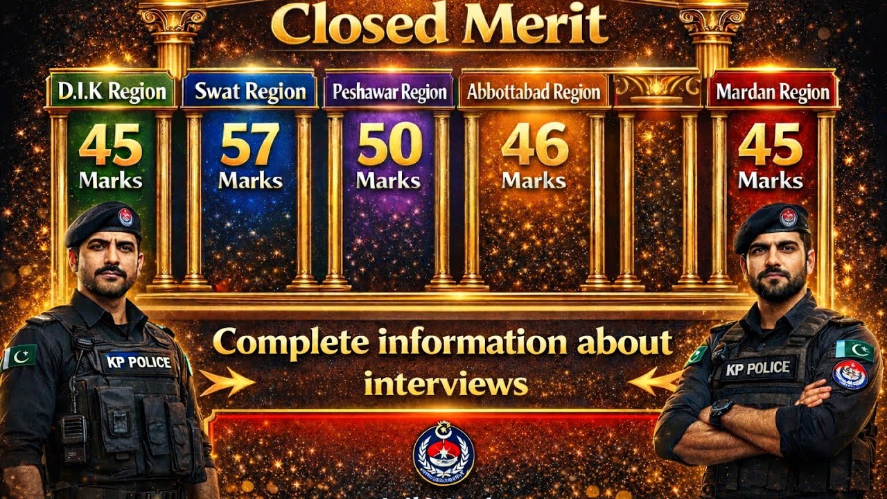 Jail Police Warder Interview update | KPK Jail Police Interview closed Merit