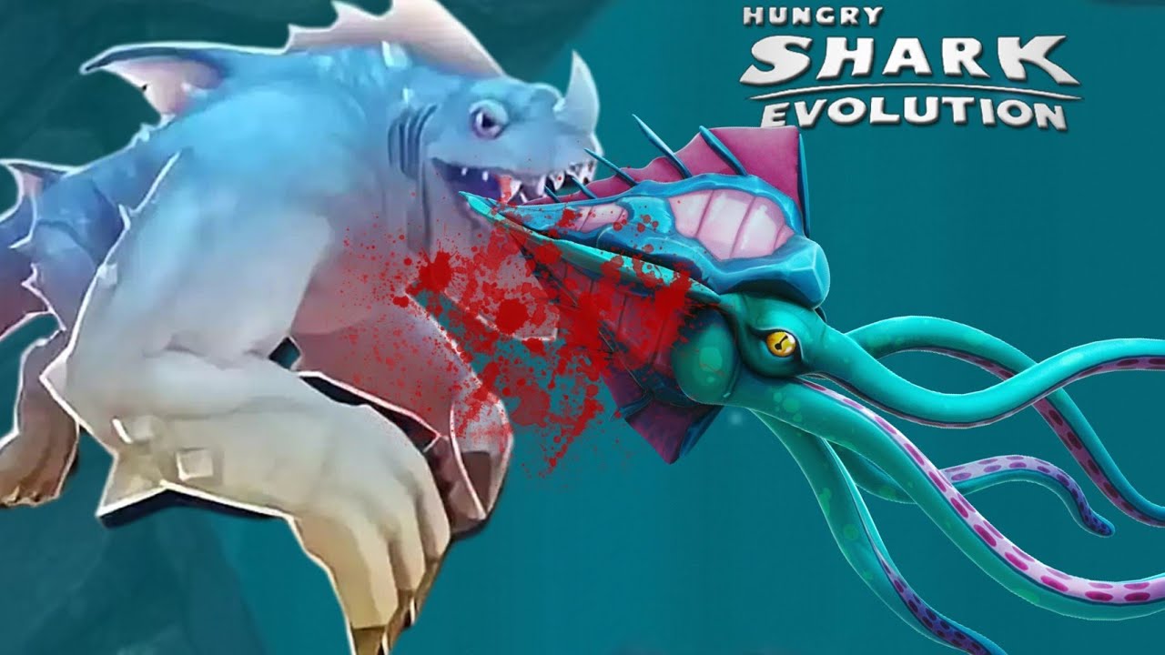BEHEMOTH vs KRAKEN!! - Hungry Shark Evolution