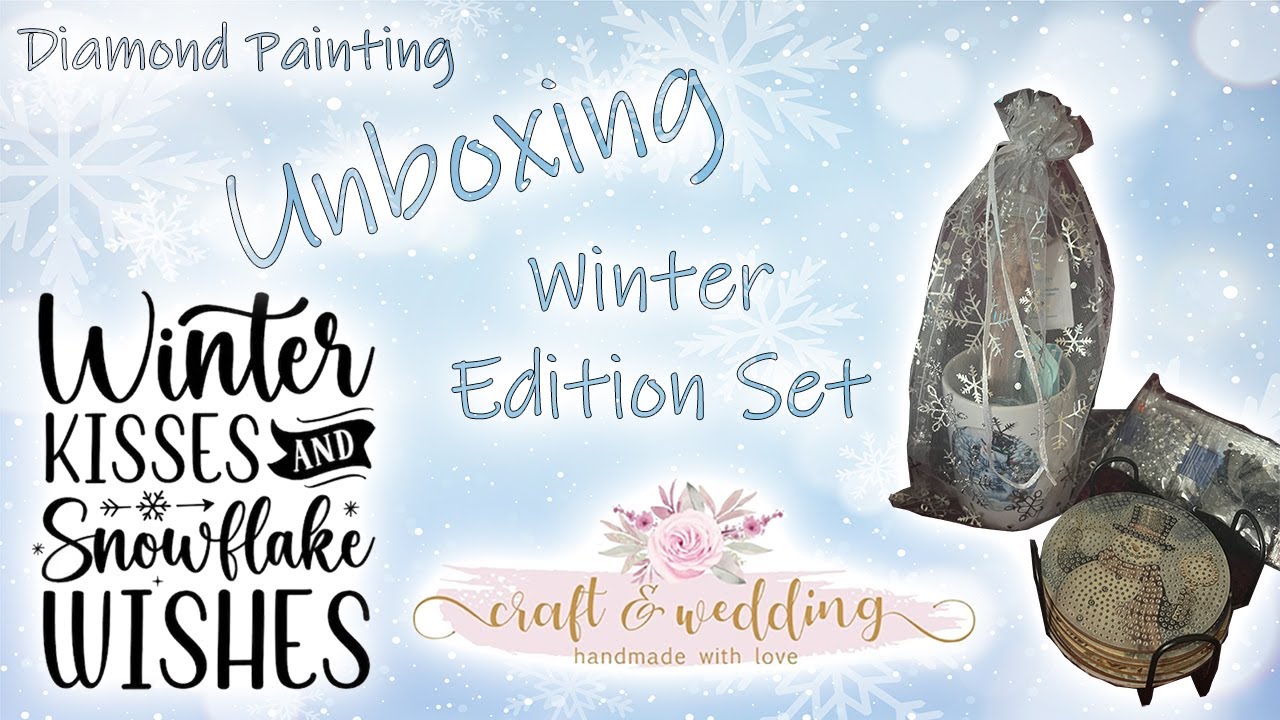 Diamond Painting | Unboxing - Winter Edition Set von Craft & Wedding