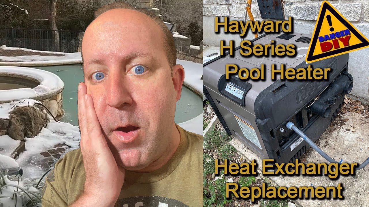 Как отремонтировать обогреватель Hayward серии H, заменив теплообменник и панель управления своим...