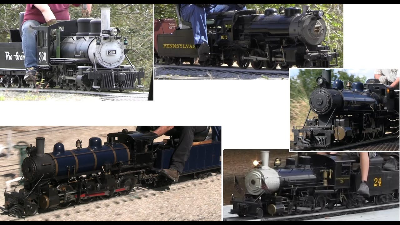 2-8-0, Consolidations, at Ridge Live Steamers