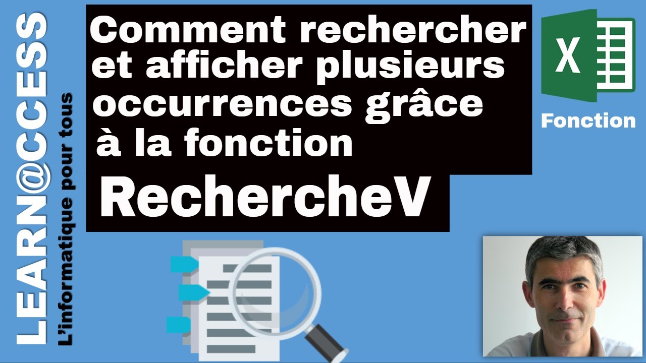 Excel - Comment afficher plusieurs occurrences avec la fonction RechercheV