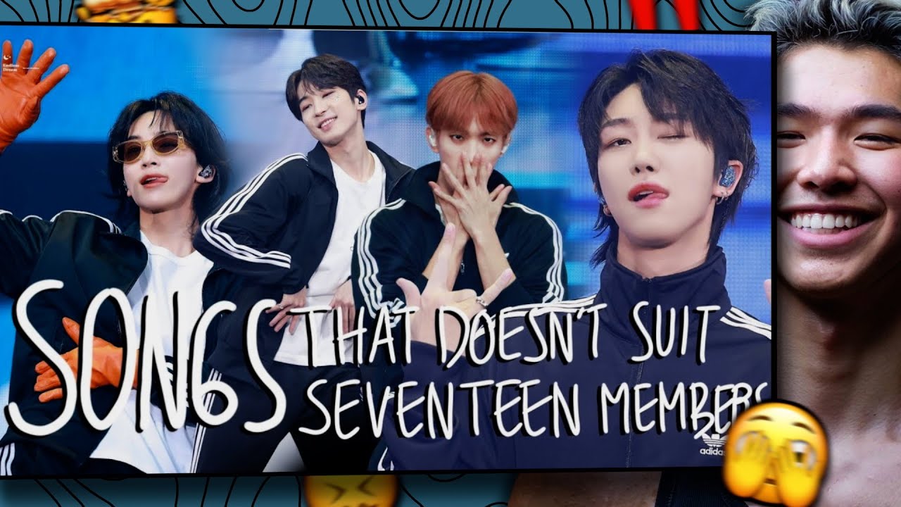 Athlete React to Songs that Doesn't suit SEVENTEEN members | caratland 2023