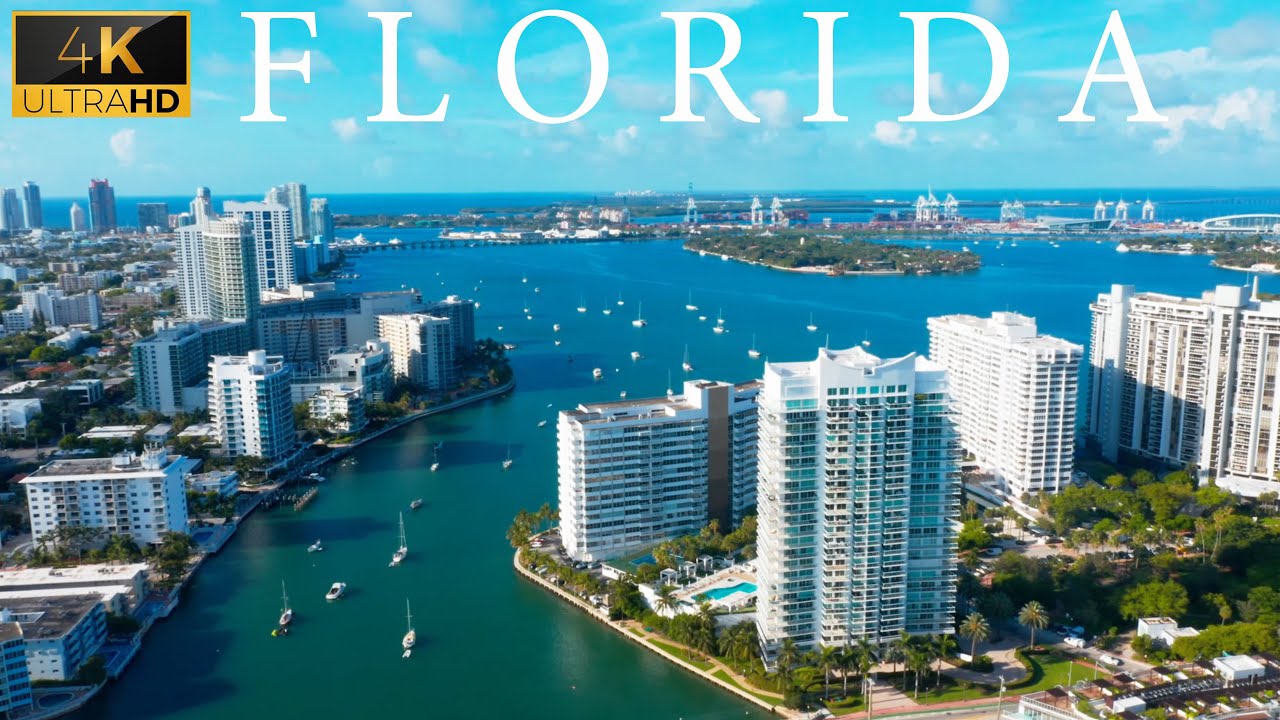Florida, USA 🇺🇸  4K Cinematic Video | Florida, USA 🇺🇸 - By Drone
