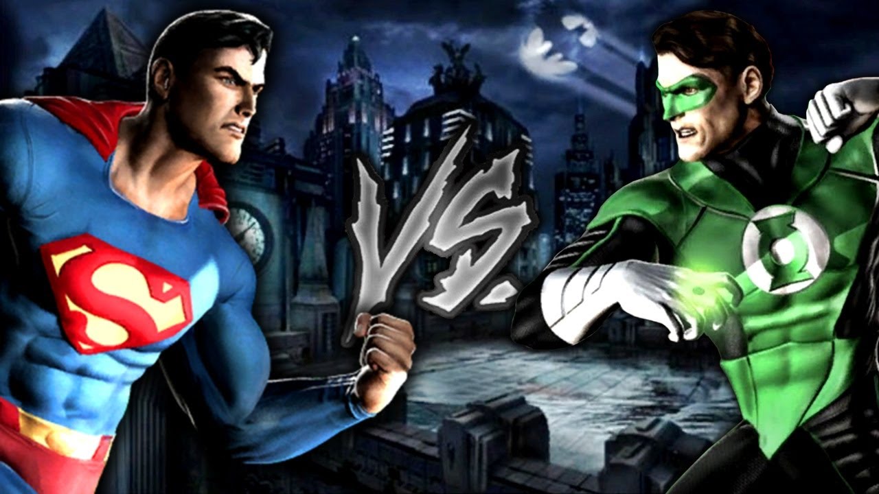 Mortal Kombat Vs. DC Universe - Superman Vs. Green Lantern