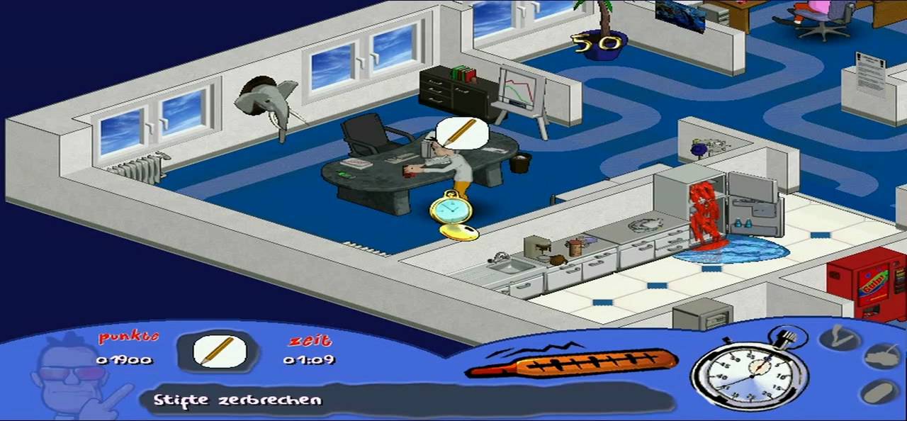 Gefeuert! Dein letzter Tag... Walkthrough Level #01