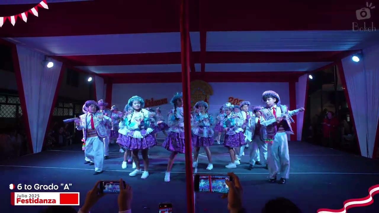Santa Maria de Breña  6to Grado A   Kullahuada   Festidanza