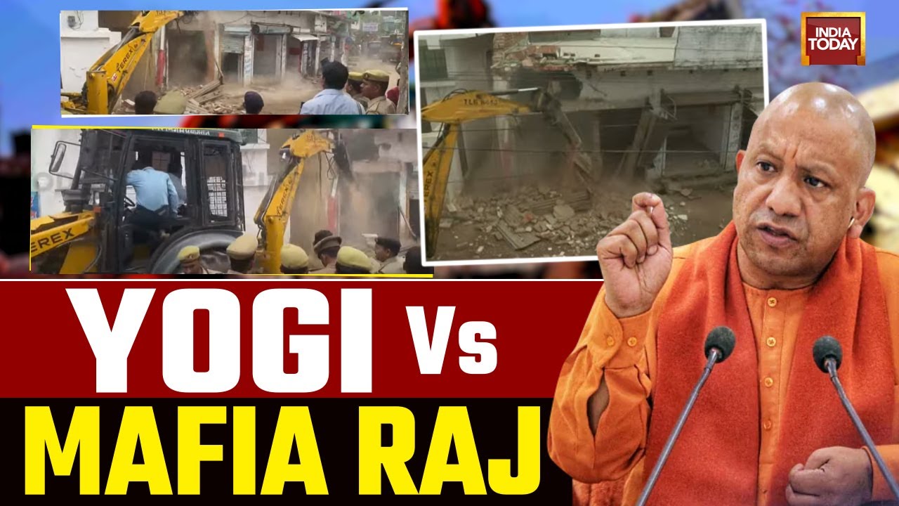 Live: 'Bulldozer' In Action Again | House Of Umesh Pal&rsquo;s Shooter Demolished