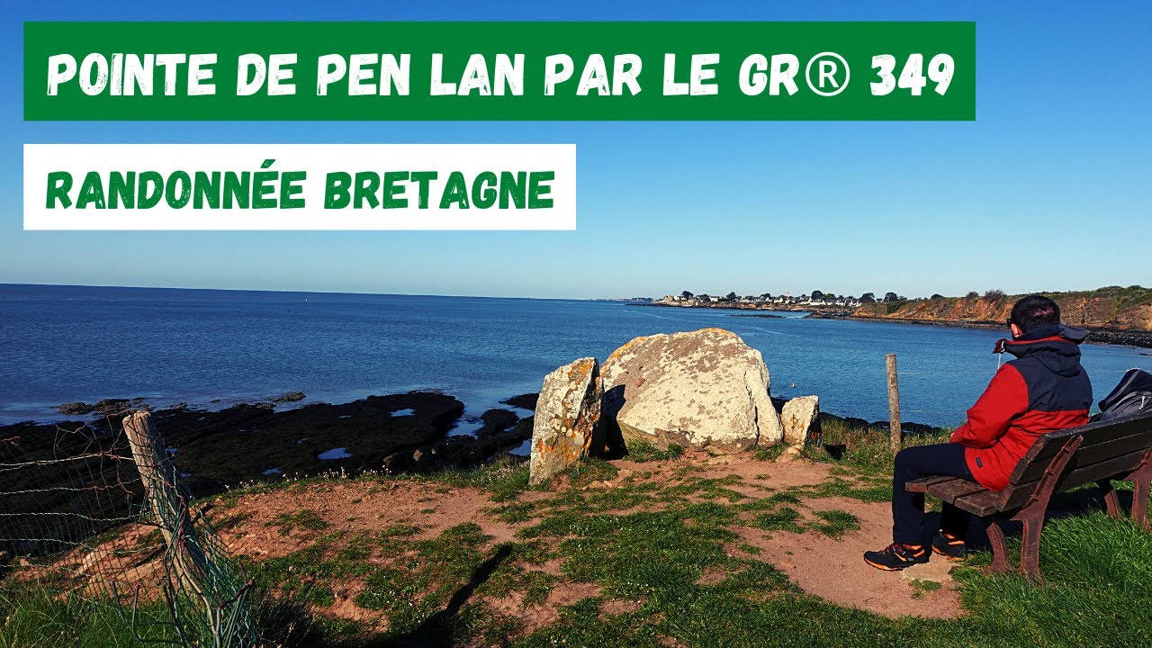 Pointe de Pen Lan par le GR® 349 - Randonnée Bretagne - Morbihan (3 avril 2022)