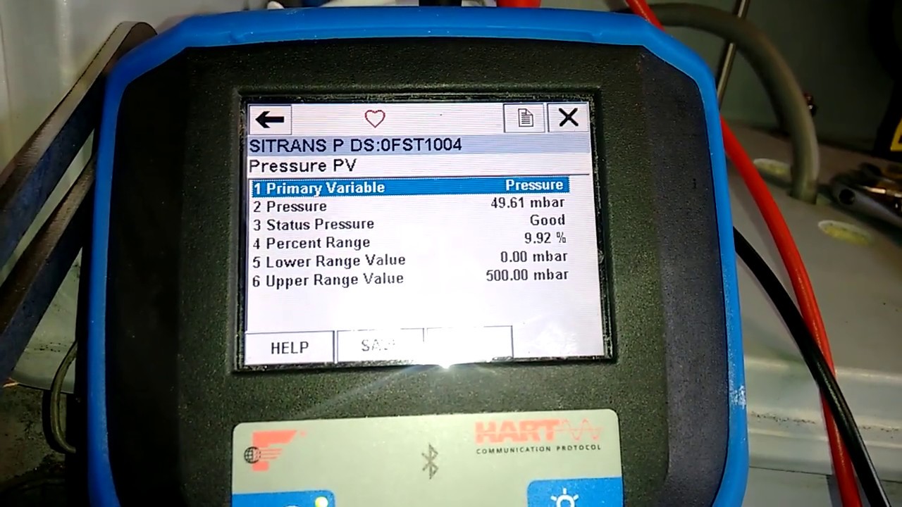 Loop Test of flow Transmitter Seimens/Sitrans