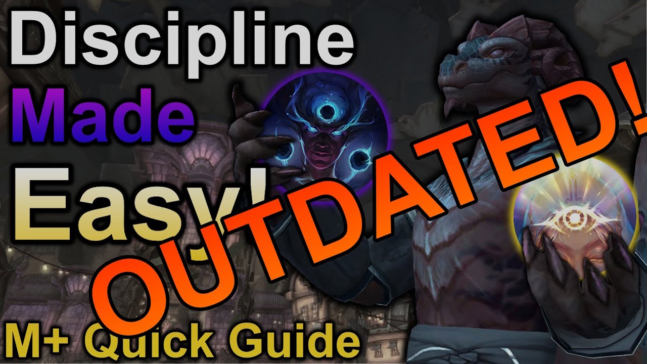 [СТАРОЕ, НОВОЕ ВИДЕО УЖЕ ВЫШЛО] Приступайте к дисциплине! Disc Priest M+ Guide Сезон 2: Война вну...