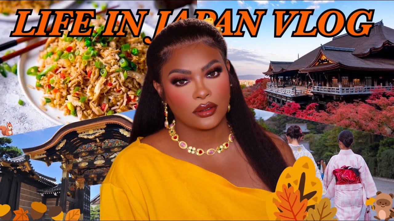 LIFE in JAPAN as a BLACK WOMAN | KYOTO Family TRIP | Cooking | Shopping & More - VLOG #25
