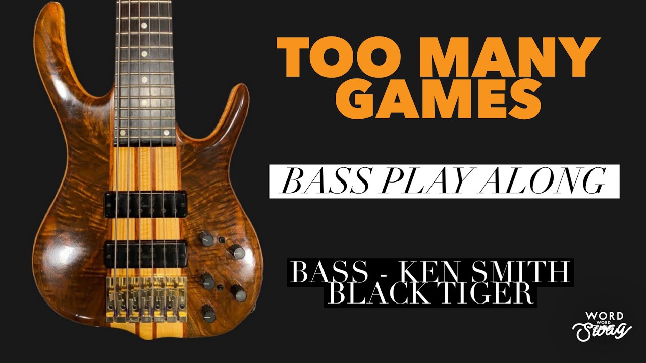 TOO MANY GAMES | Maze | Bass Cover (Notation & TAB available)