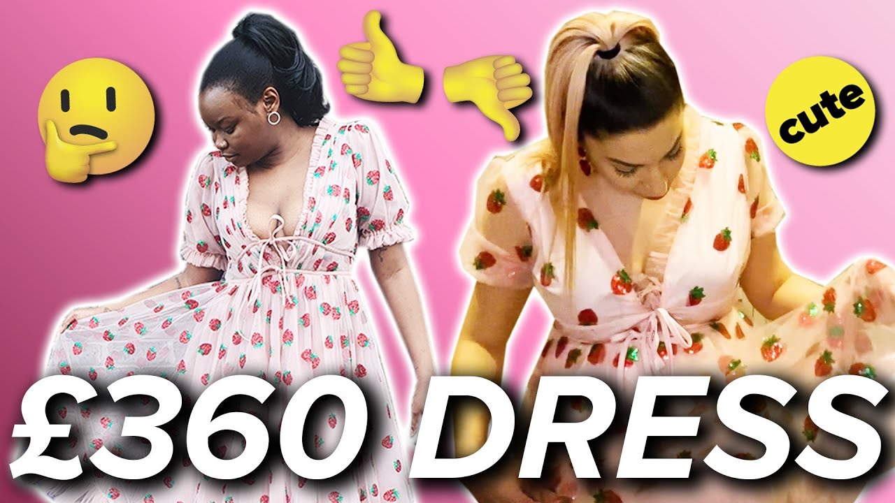&pound;5 Strawberry Dress vs &pound;360 Strawberry Dress