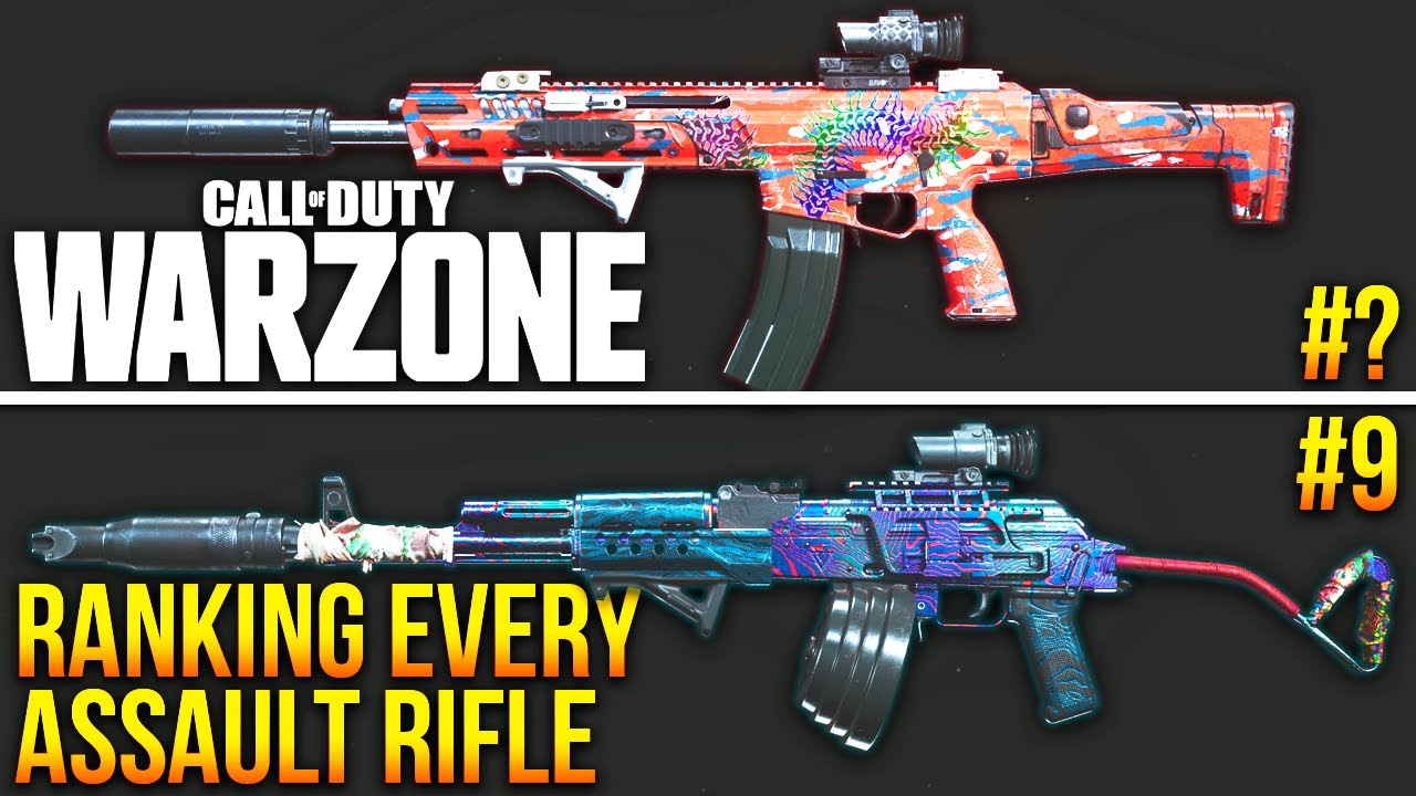 Call of Duty WARZONE: RANKING Every Assault Rifle! (WARZONE Best Loadouts)