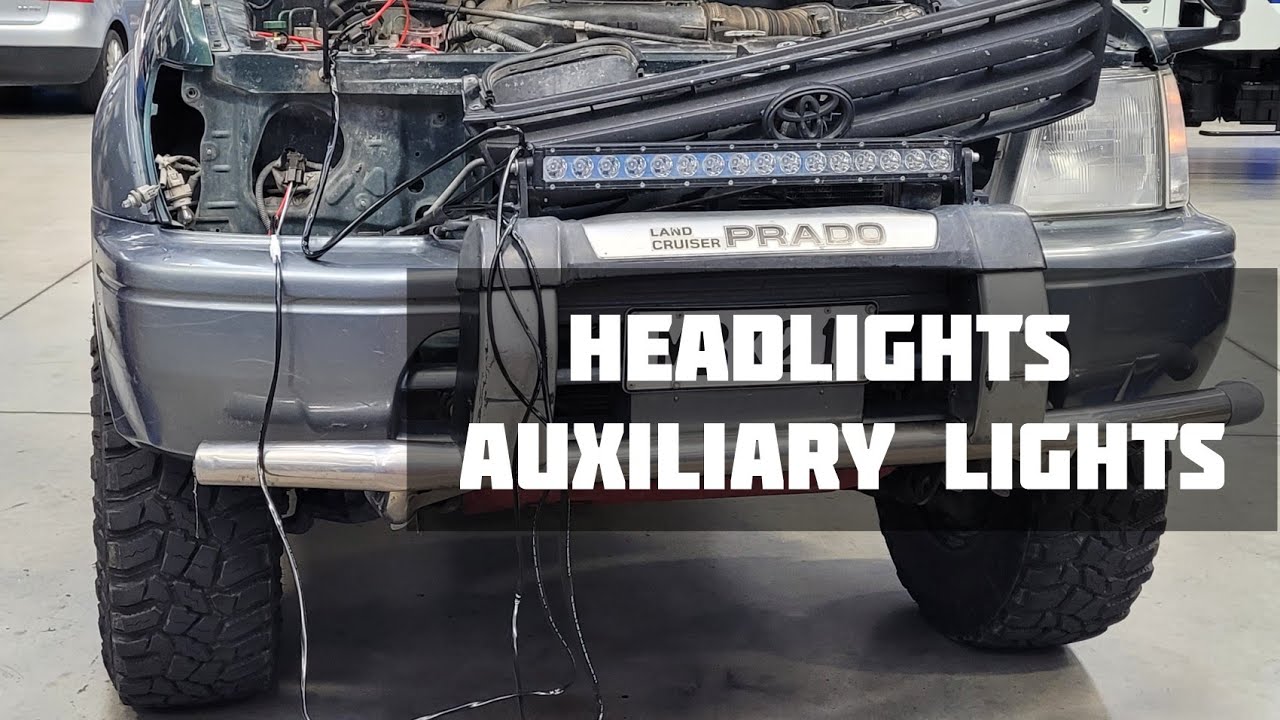How to remove Headlight | Indicator lamp | KZJ95 Toyota Prado| Led Lights