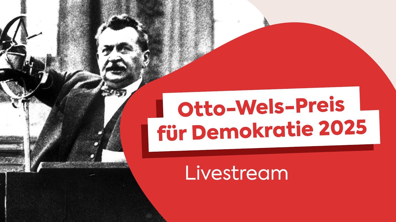 Otto-Wels-Preis für Demokratie 2025