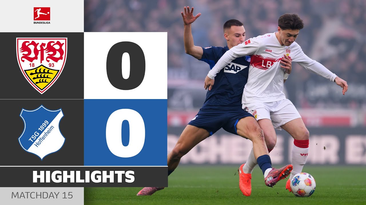 VFB STUTTGART - HOFFENHEIM | Highlights | Matchday 15 &ndash; Bundesliga 2025/26