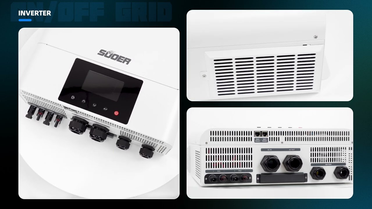 SUOER Hybrid Solar Inverter - VMS-V-9K