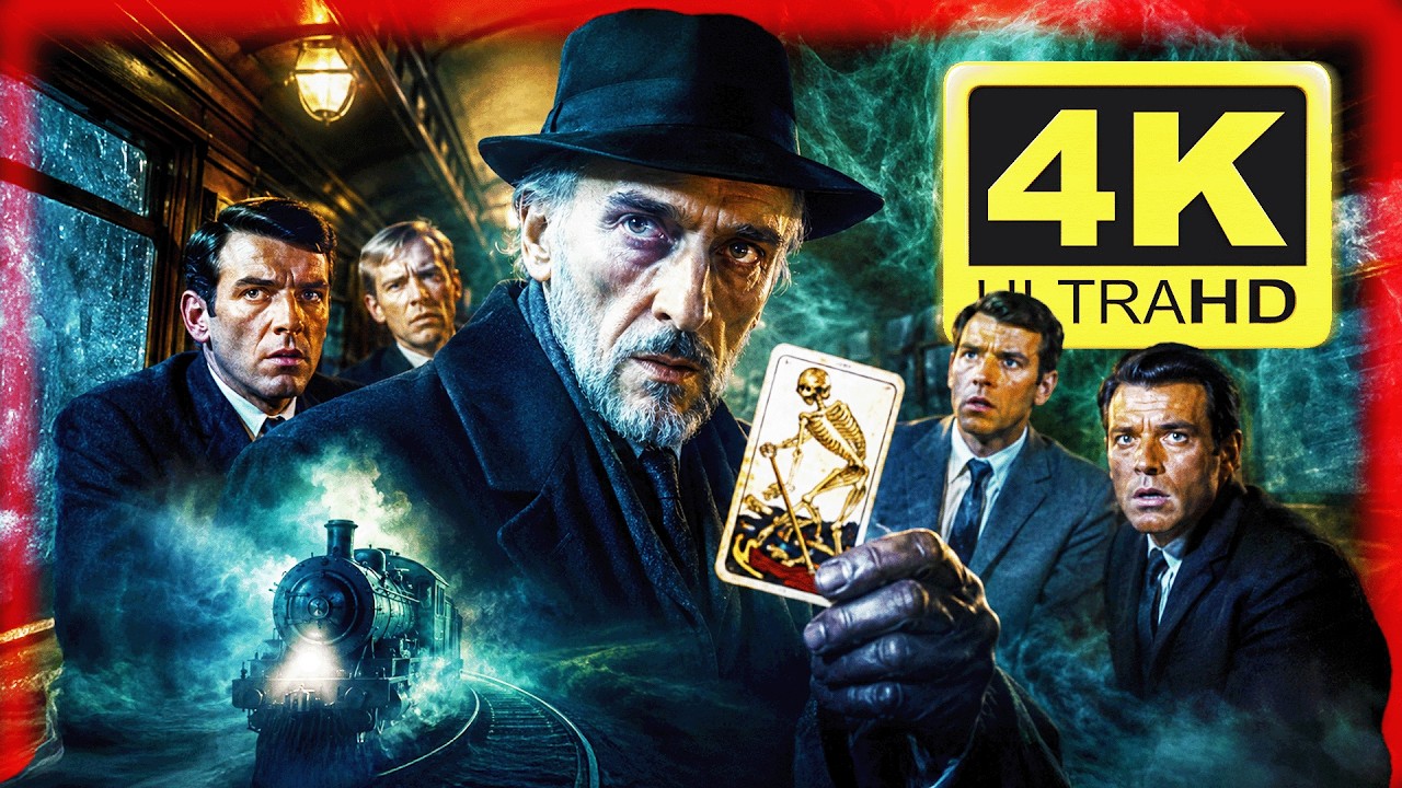 🎬 Дом ужасов доктора Террора (1965) 4K | Антология Питера Кушинга 👻🔥 | Пять историй ужаса