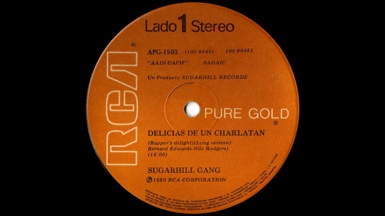 Sugarhill Gang - Rapper's Delight (Long Version) 1980