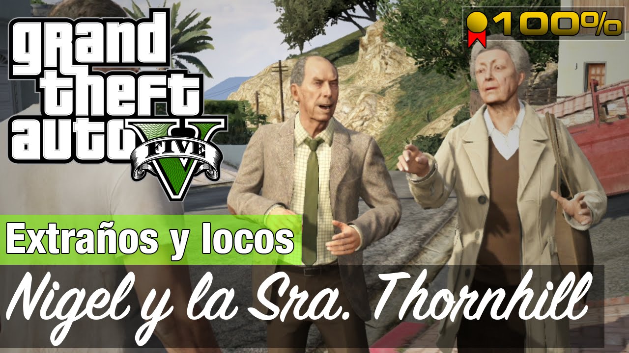 GTA 5: Extraños y locos - Nigel y la Sra. Tornhill / Souvenirs de Vinewood (Medallas de Oro)