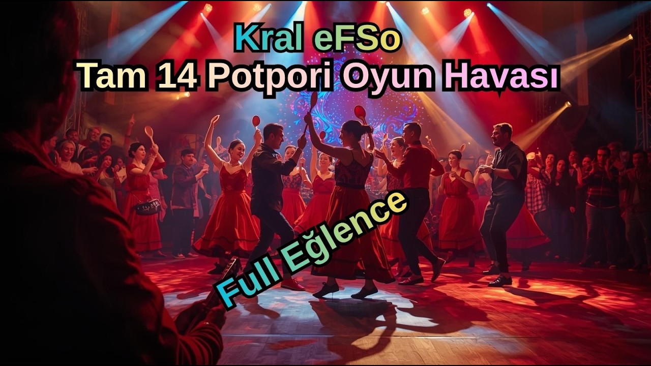 Ankara Ateşi Potpori Serisi 🔥 Elektro Bağlama Ankara Oyun Havaları | Kral Efso Canlı Yayın