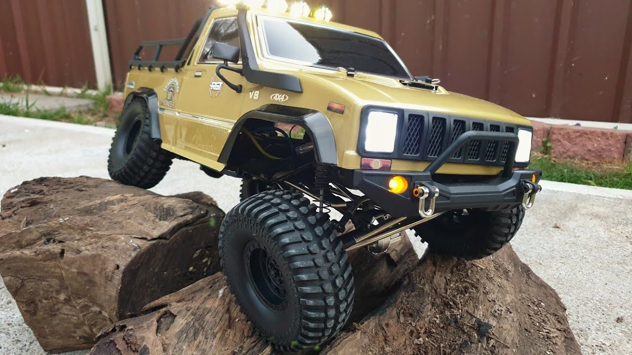 HSP RGT EX86110 Pioneer RC Crawler first drive.