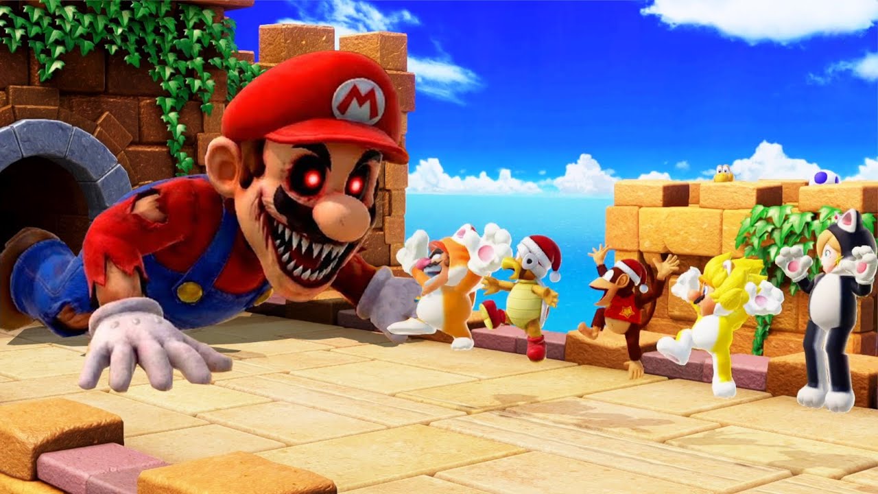 【スーパーマリオパーティ】ミニゲームが楽しい * マリオ vs ロゼッタ vs ルイージ vs ピーチ * ウェディングスーツ（マスターCPU）