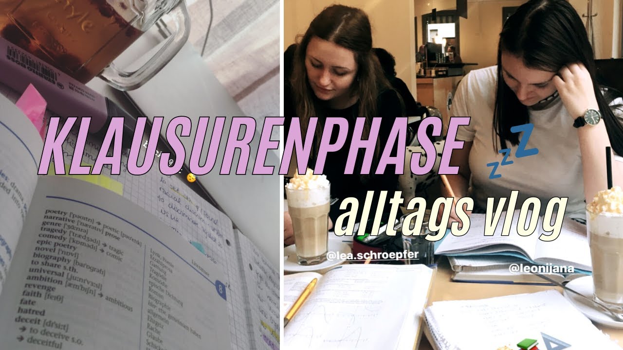 KLAUSURENPHASE Daily VLOG II study with me II Marieke Emilia