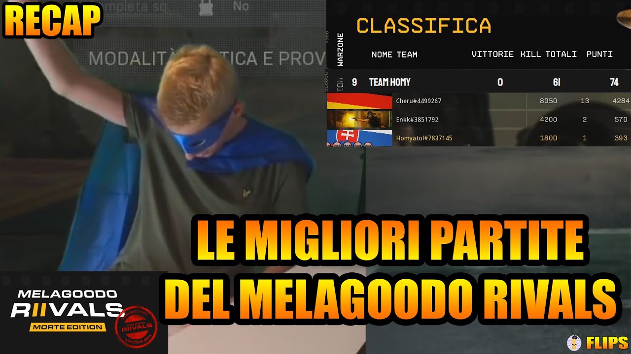 LE MIGLIORI PARTITE DEL MELAGOODO RIVALS | HOMYATOL LIVE