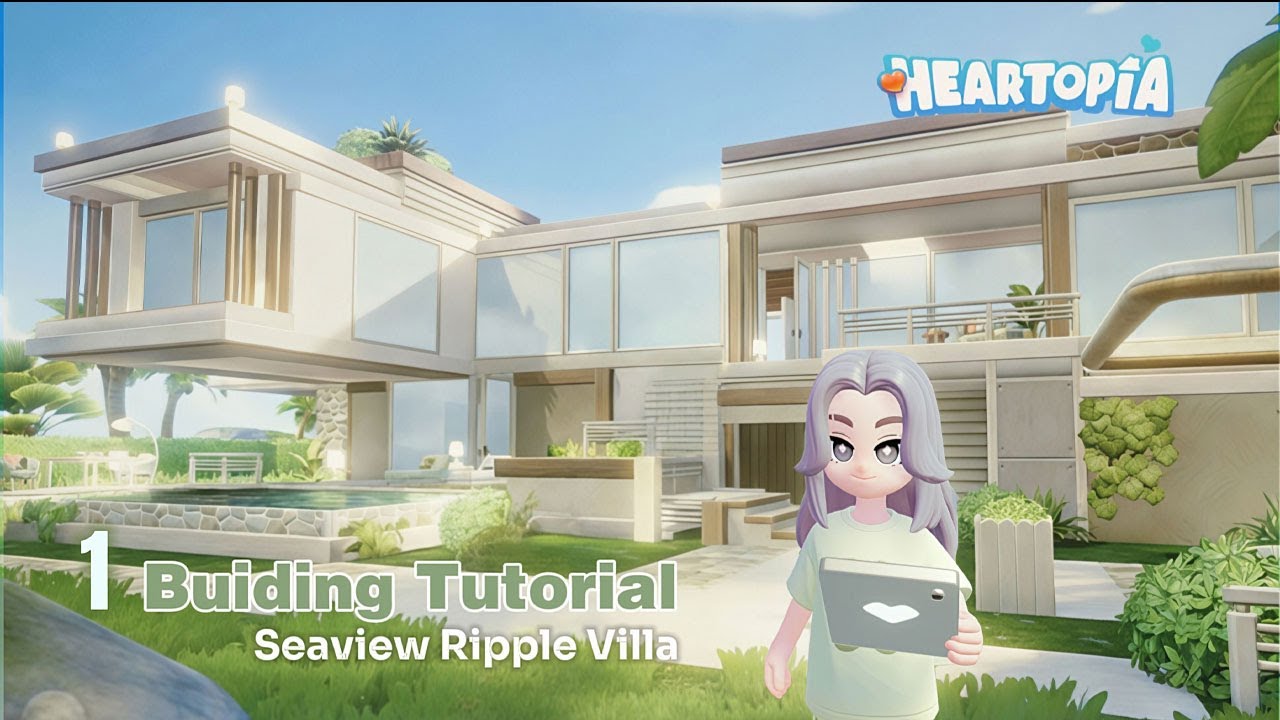 Cozy Island Living in Heartopia | Easy Villa Tutorial