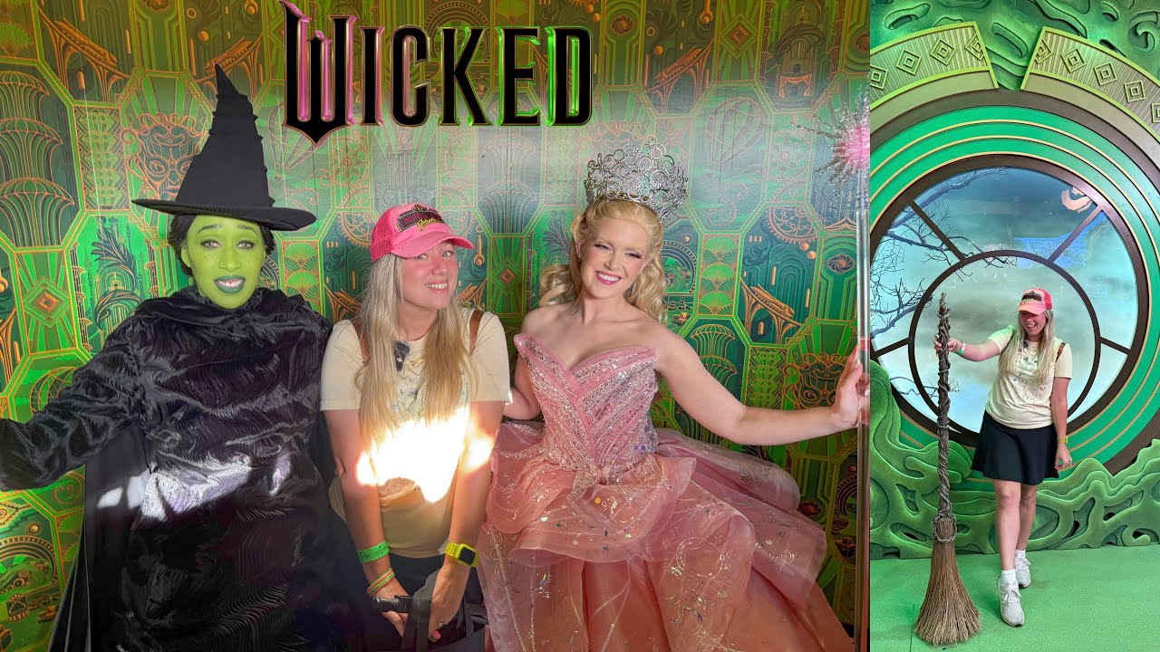 Inside NEW Wicked: The Experience at Universal Studios! Meeting Elphaba & Glinda, New Food & More💚🩷