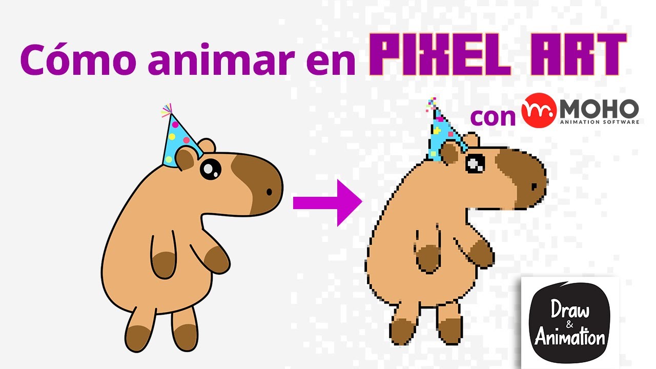 Cómo animar pixel art RAPIDO y FÁCIL