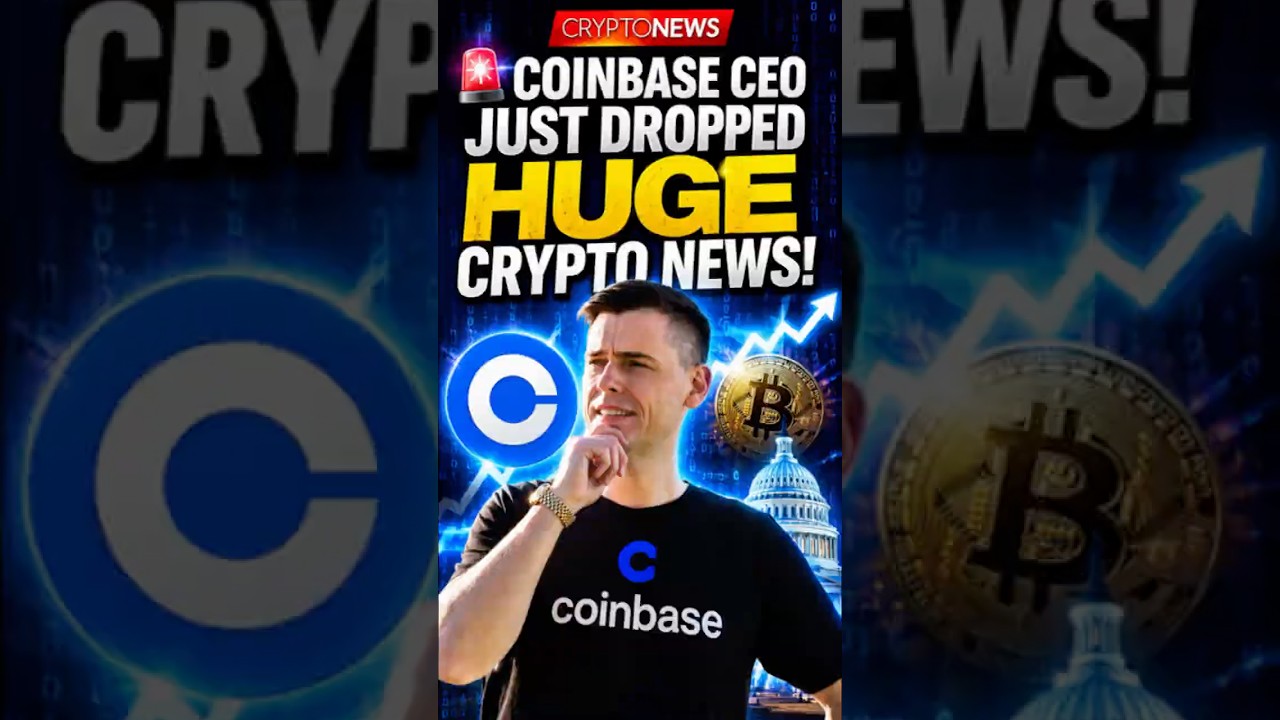 🚨Coinbase CEO Just Dropped HUGE Crypto News!