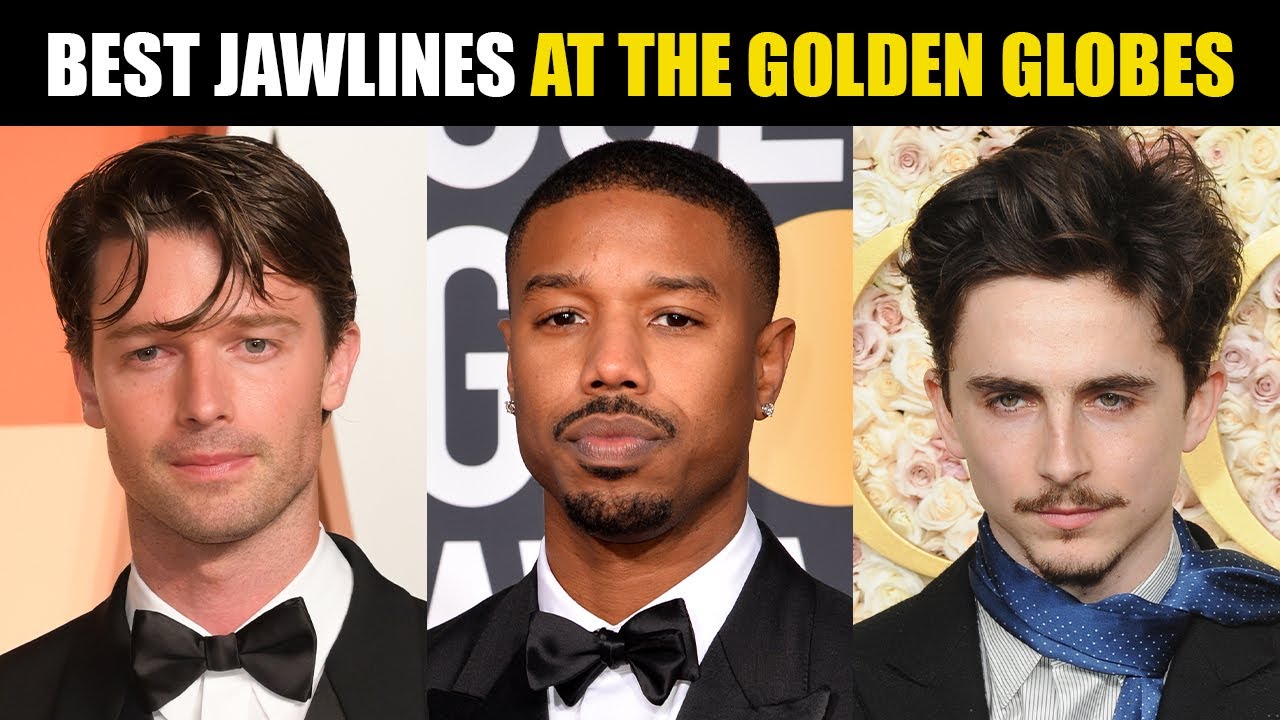 Best Jaw Lines from the Golden Globes