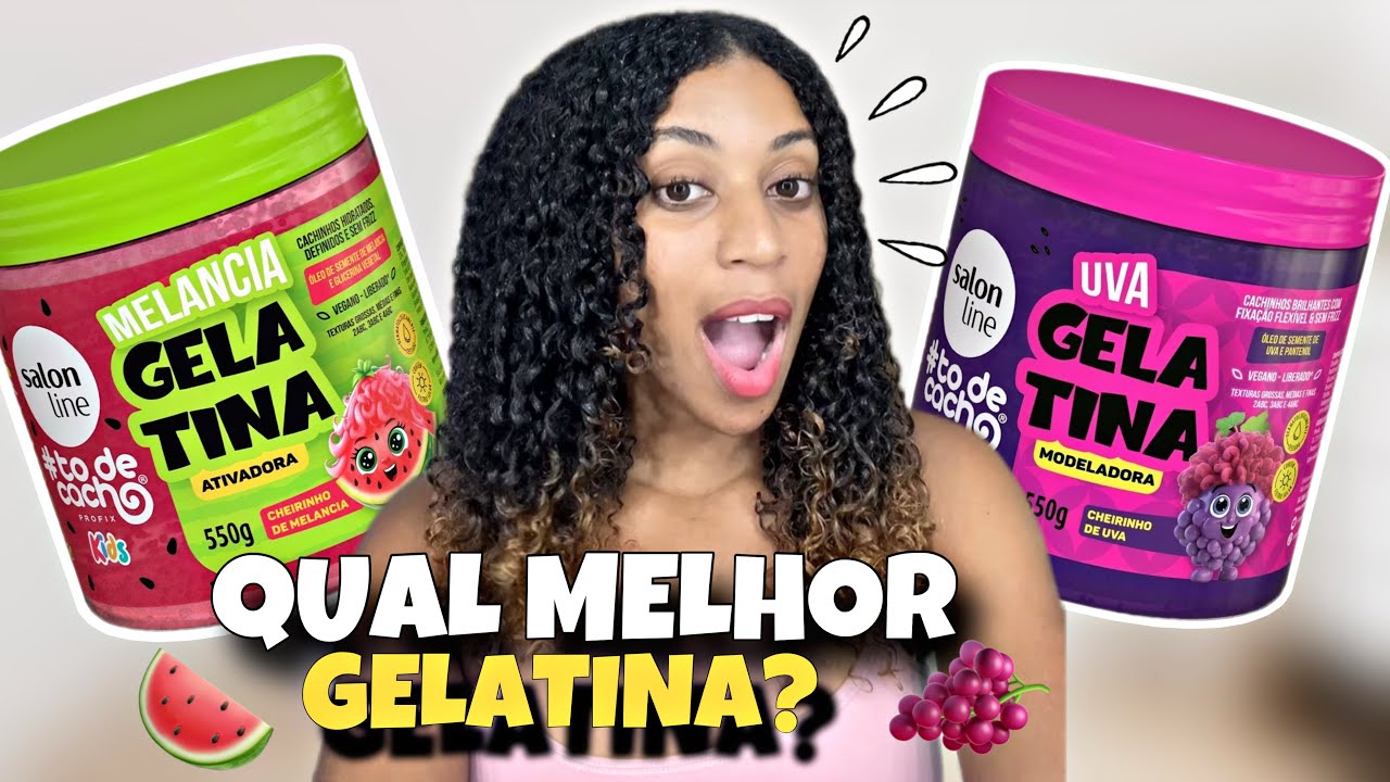 GELATINA DE UVA vs GELATINA DE MELANCIA || BATALHA DE gelatinas DA salon line 🍇🍉
