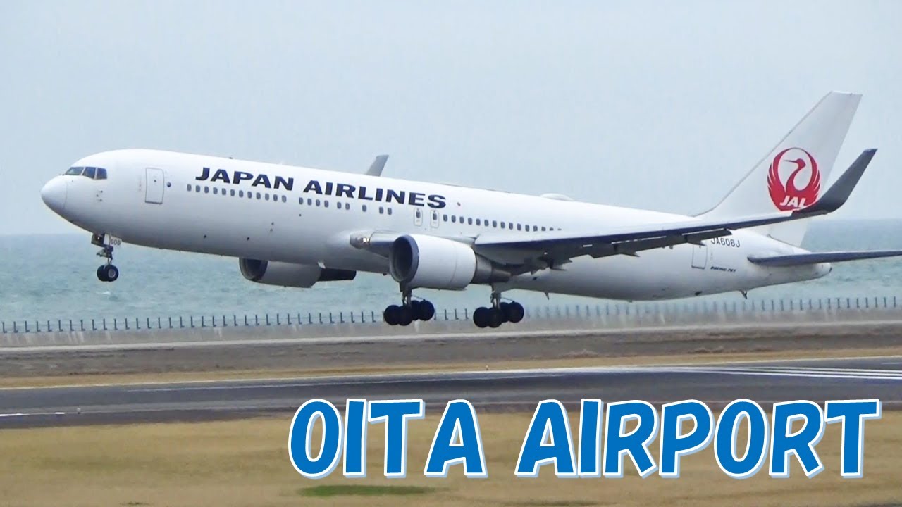 【大分空港】各ポイントから眺めるRWY01 Takeoff & Landing ～Oita airport (2022/3/29)
