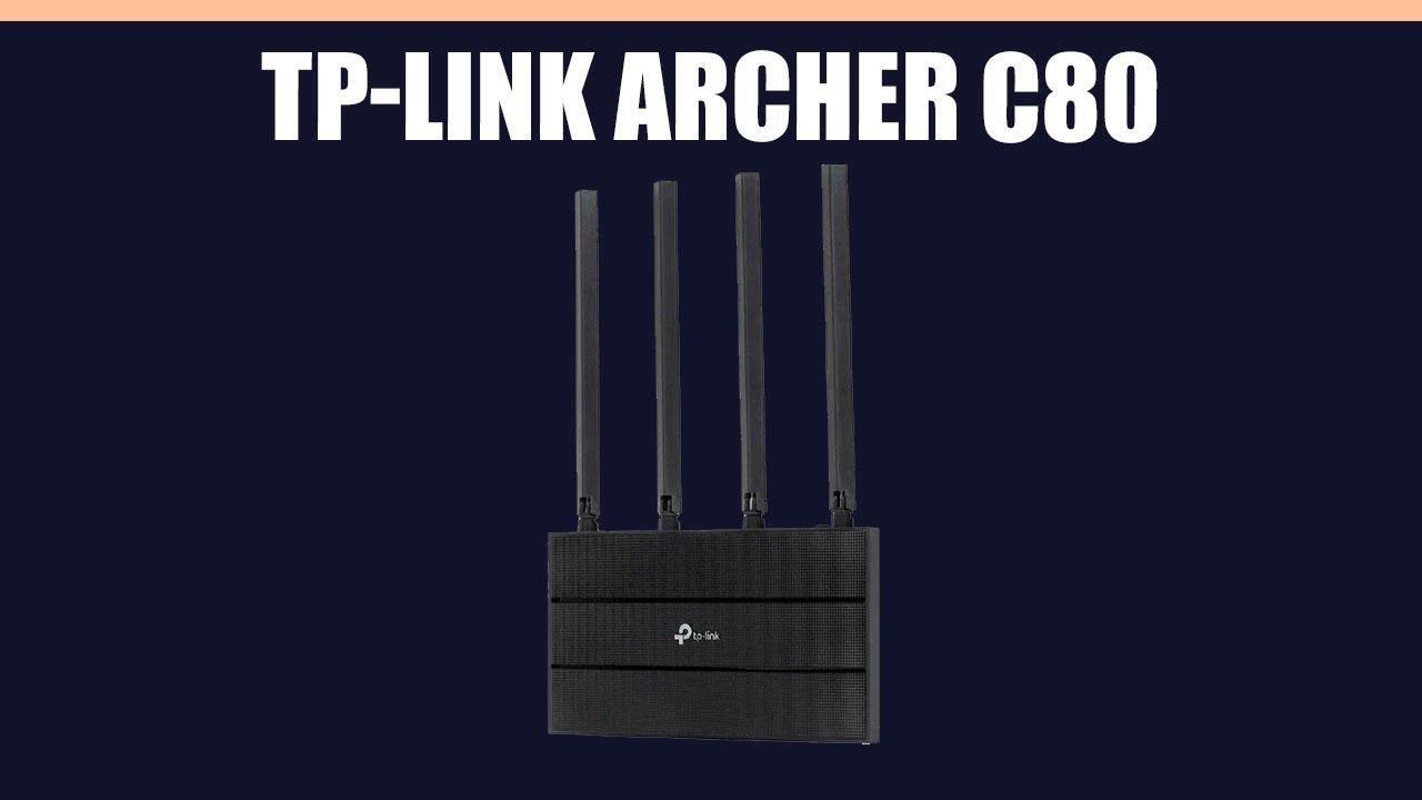 Wi-Fi роутер TP-LINK Archer C80