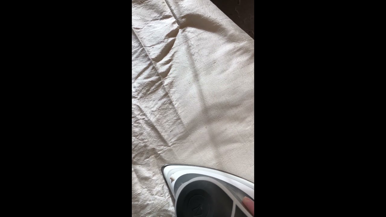 Wedding dress fabric ironing #shorts