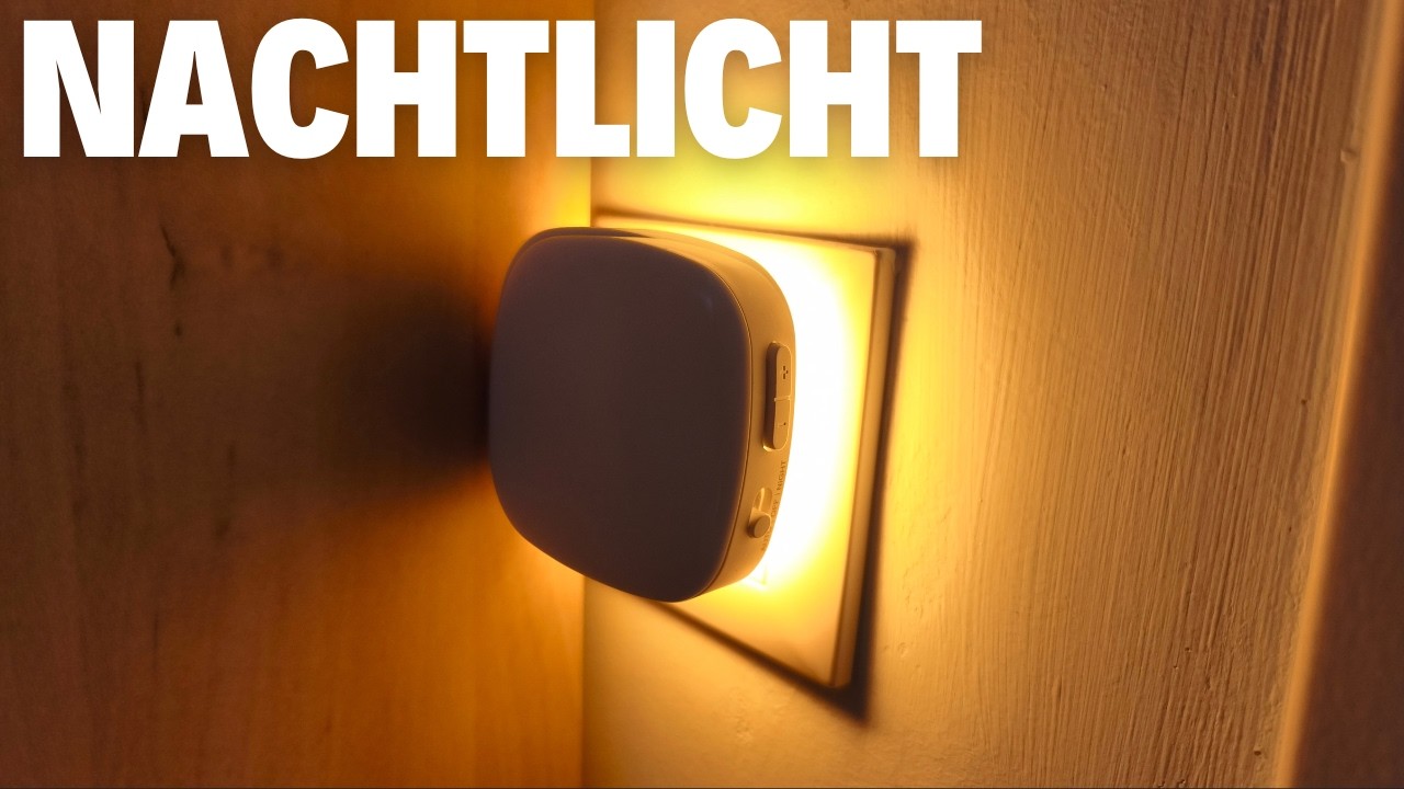 Nachtlicht mit Bewegungssensor f&uuml;r die Steckdose - AUVON