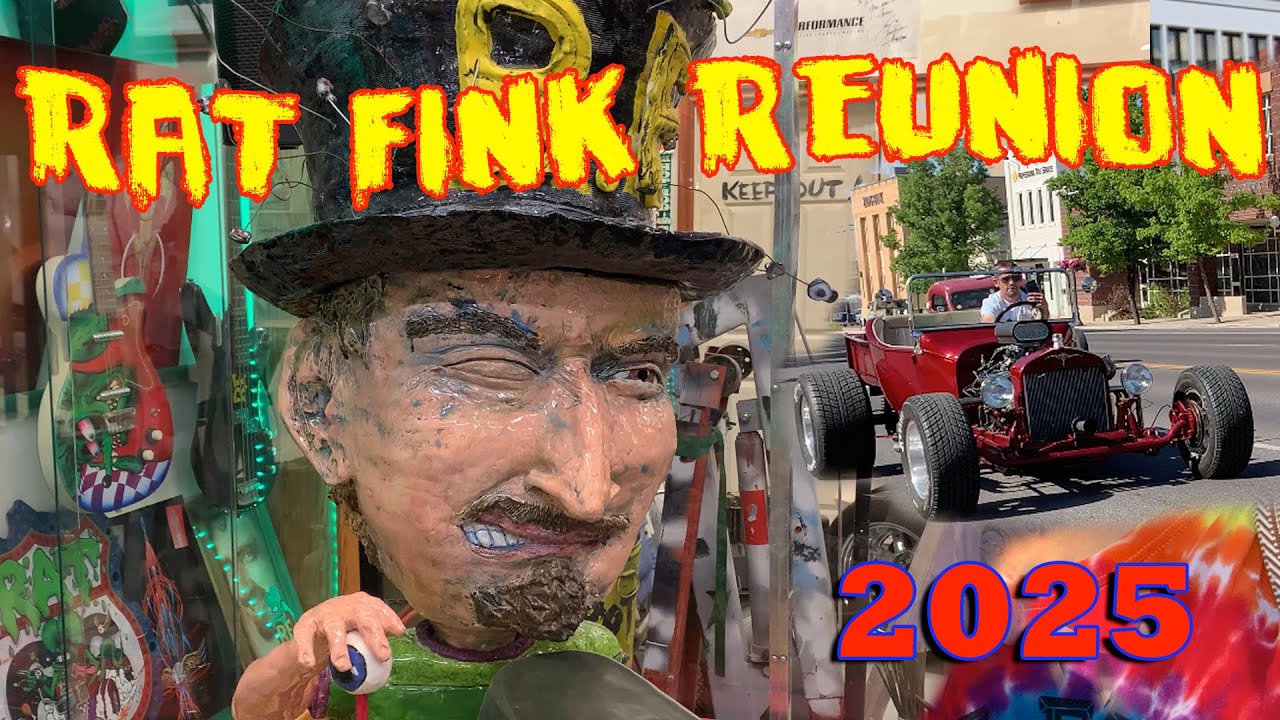 You Won’t Believe These Wild Rat Fink Cars!  Rat Fink Reunion 2025