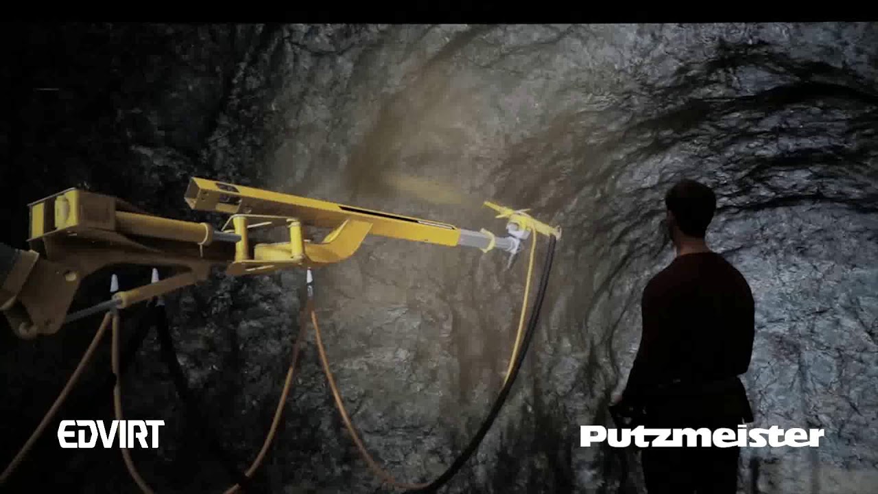 Putzmeister: Shotcrete 3D-Simulator
