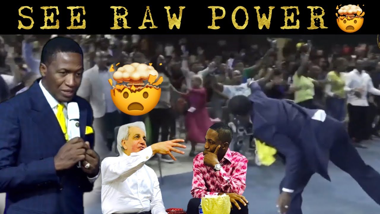 Power🔥Prophet Uebert Angel Received Pastor Benny Hinn’s Tie And This Happened👀🔥