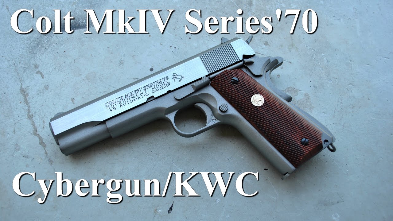 Colt Mk IV Series'70 Cybergun/KWC. Review Fr. Airsoft. (n°238)