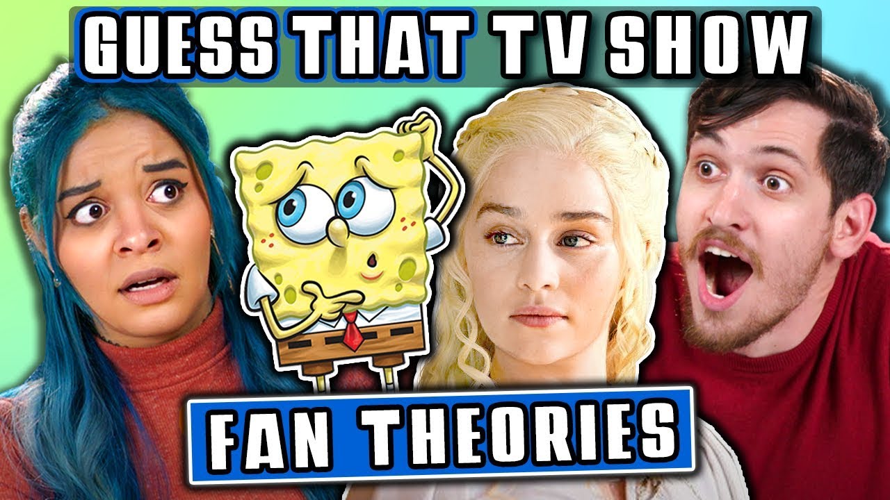 GUESS THAT TV FAN THEORY CHALLENGE | FBE Staff Reacts